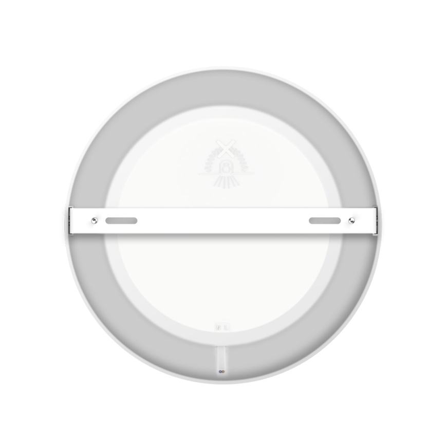 Aigostar - LED Aan plafond bevestigde lamp LED/12W/230V diameter 17,4 cm 4000K wit