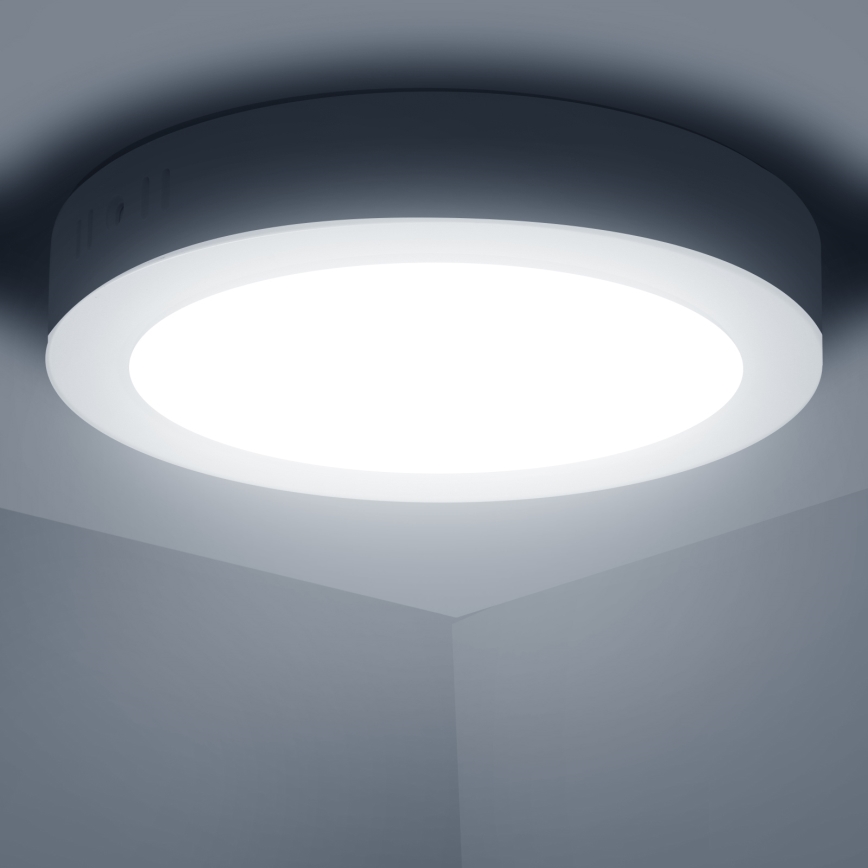 Aigostar - LED Aan plafond bevestigde lamp LED/12W/230V diameter 17,4 cm 6500K wit