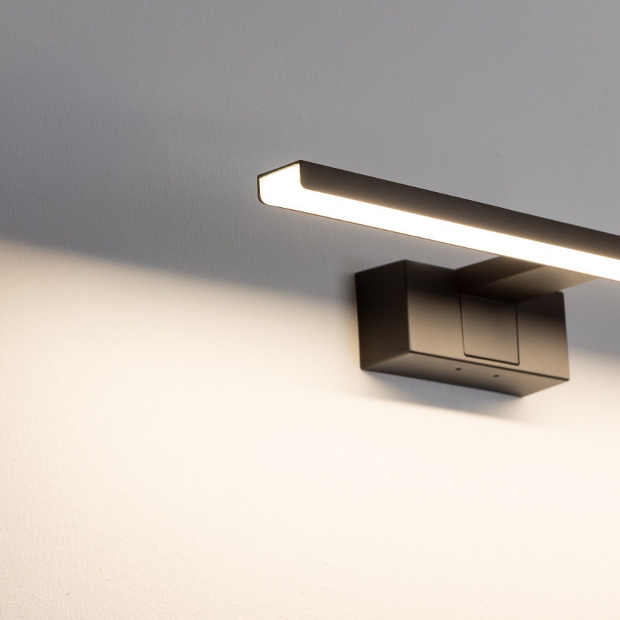 Aigostar - LED Badkamer spiegelverlichting LED/8W/230V 4000K 40 cm IP44 zwart