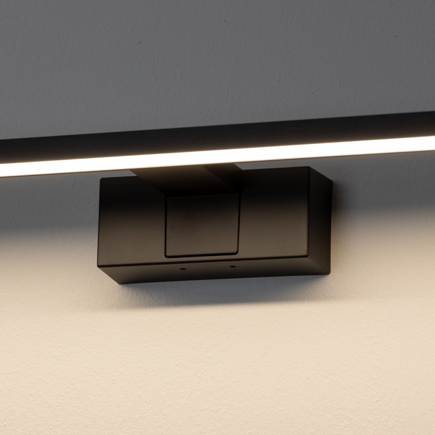Aigostar - LED Badkamer spiegelverlichting LED/8W/230V 4000K 40 cm IP44 zwart