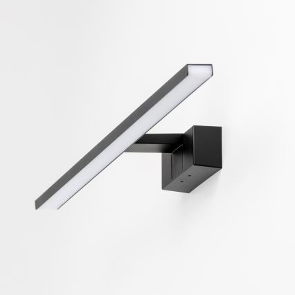 Aigostar - LED Badkamer spiegelverlichting LED/8W/230V 4000K 40 cm IP44 zwart