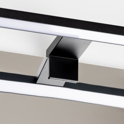 Aigostar - LED Badkamer spiegelverlichting LED/8W/230V 4000K 40 cm IP44 zwart