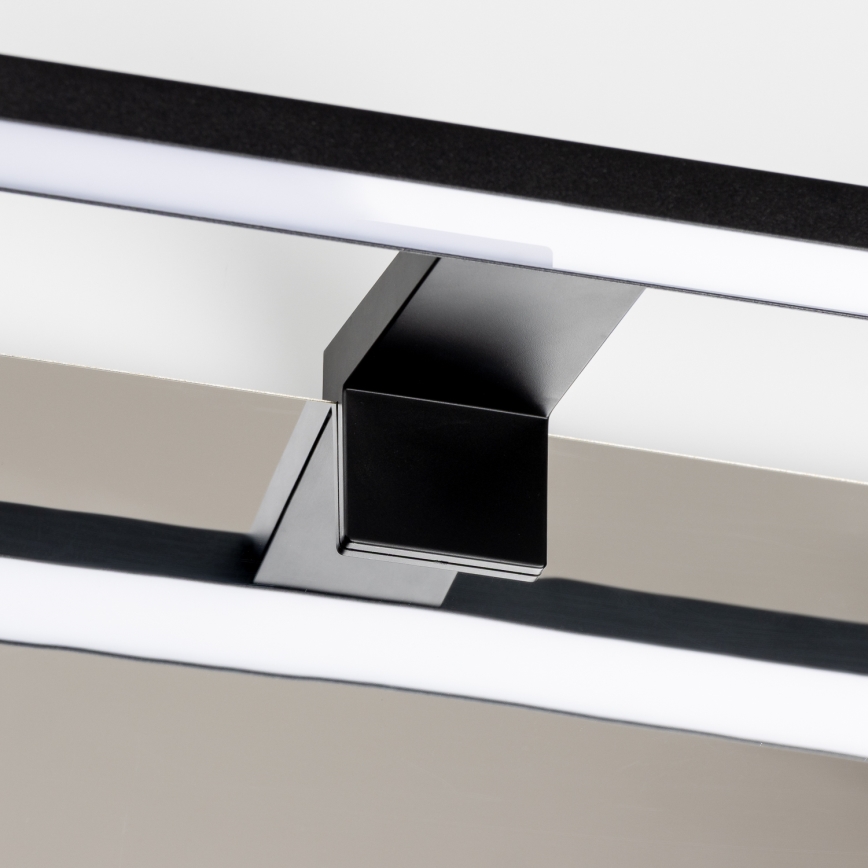 Aigostar - LED Badkamer spiegelverlichting LED/8W/230V 4000K 40 cm IP44 zwart