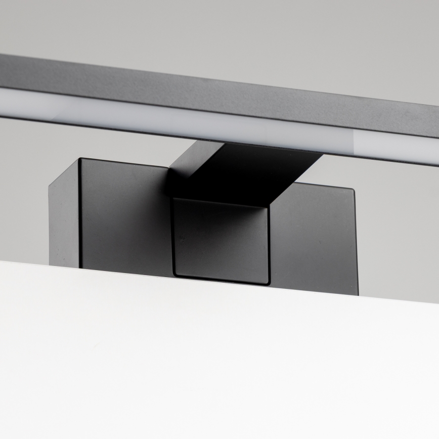 Aigostar - LED Badkamer spiegelverlichting LED/8W/230V 4000K 40 cm IP44 zwart