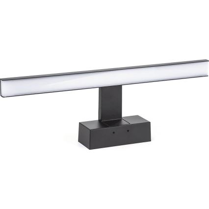 Aigostar - LED Badkamer spiegelverlichting LED/8W/230V 4000K 40 cm IP44 zwart