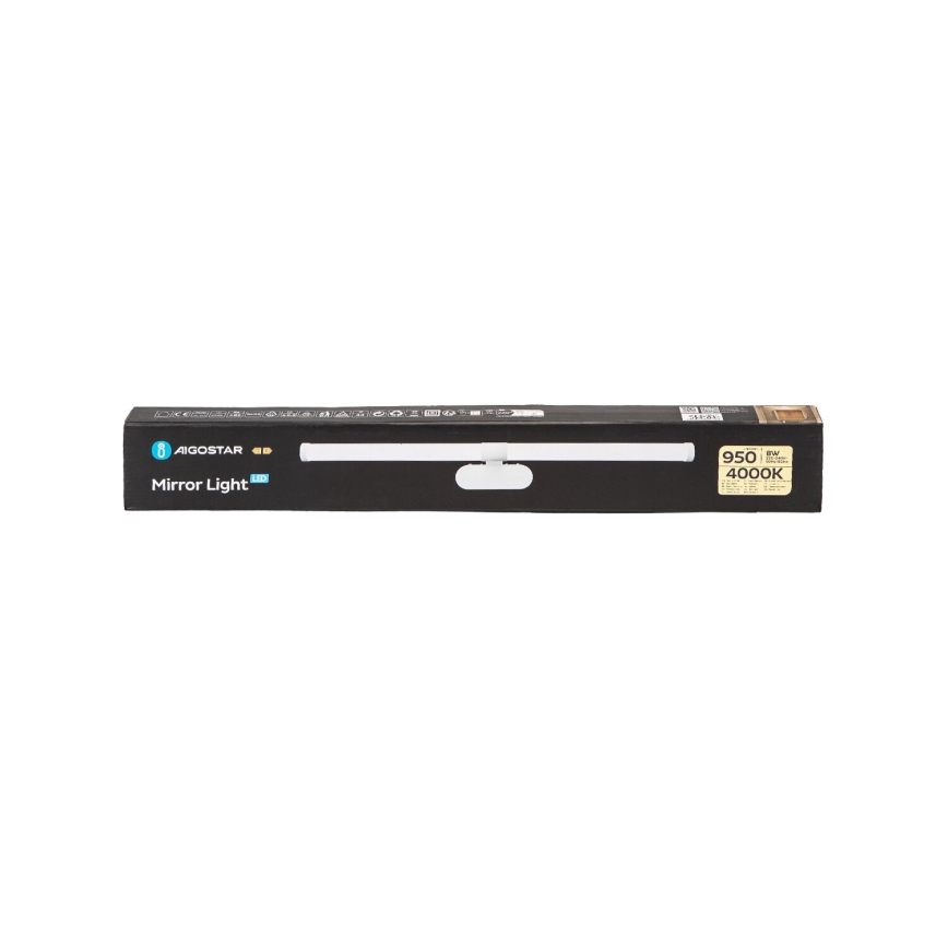 Aigostar - LED Badkamer spiegelverlichting LED/8W/230V 4000K 60cm IP44