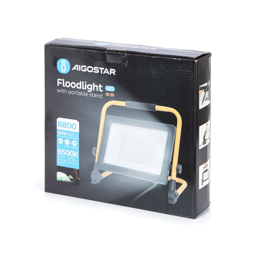 Aigostar - LED Bouwlamp met een standaard LED/100W/230V 6500K IP65
