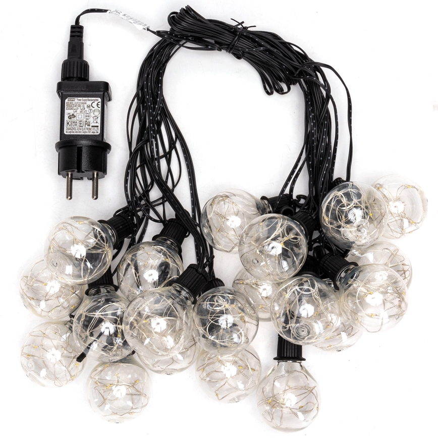 Aigostar - LED-lichtsnoer voor buiten 160xLED 10m IP44 warm wit