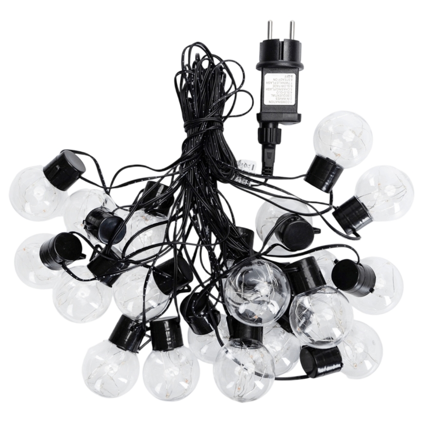 Aigostar - LED-lichtsnoer voor buiten 160xLED 10m IP44 warm wit