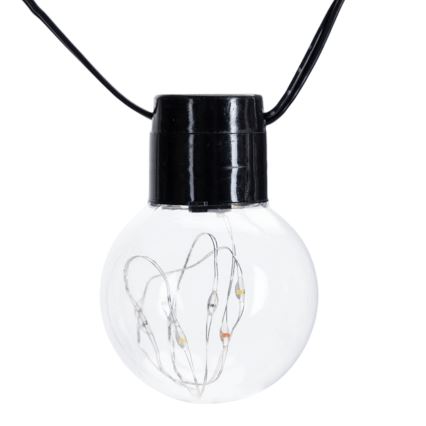 Aigostar - LED decoratieve lichtslinger voor buiten 160xLED 10m IP44 warm wit