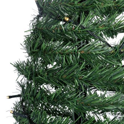 Aigostar - LED kerstboom voor buiten 100xLED 1,5m IP44 groen warm wit