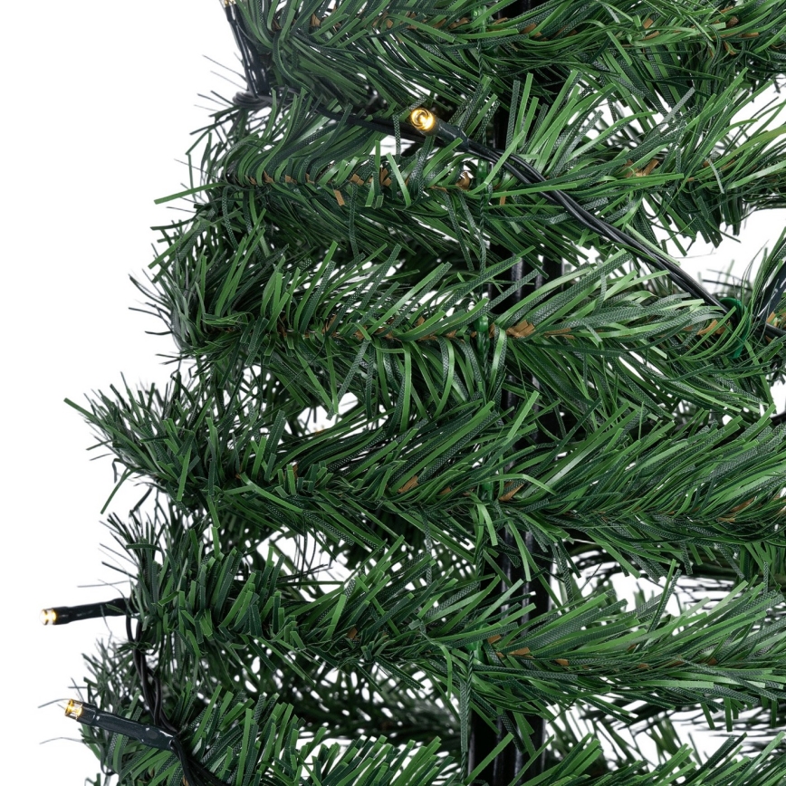 Aigostar - LED kerstboom voor buiten 100xLED 1,5m IP44 groen warm wit