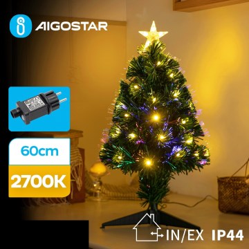 Aigostar - LED Buiten Kerstboom LED/3,6W/230V 60 cm IP44 warm wit
