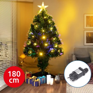 Aigostar - LED Buiten Kerstboom LED/6W/230V 180 cm IP44 warm wit