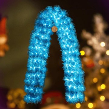Aigostar - LED Buiten kerstdecoratie 112xLED/3,6W/230V 2m IP44 blauw