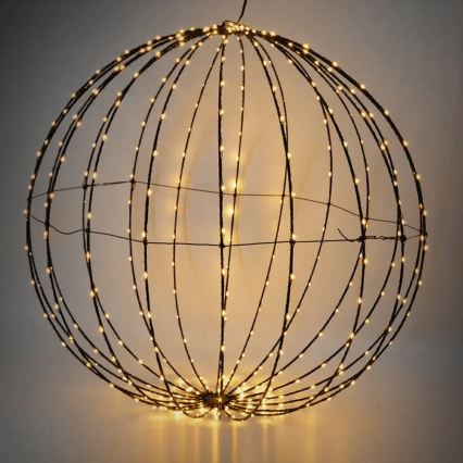 Aigostar - LED buiten kerstdecoratie 177xLED/3,6W/230V 60 cm IP44 warm wit