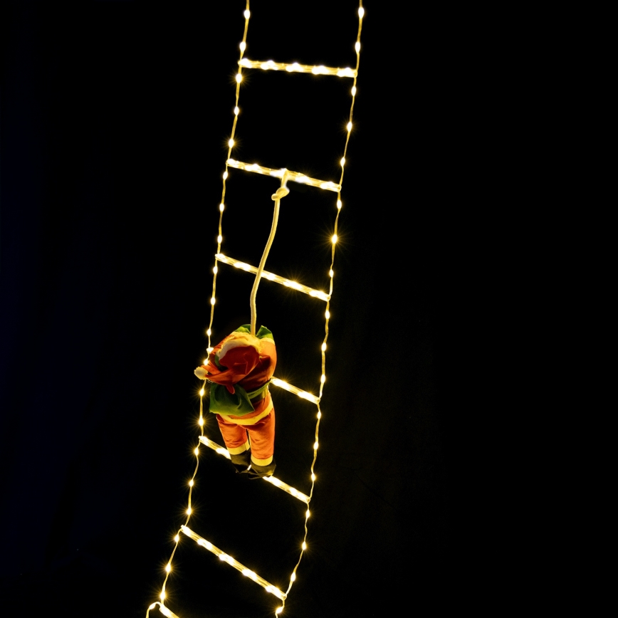 Aigostar - LED kerstverlichting voor buiten 304xLED/8 functies 3 m IP44 warm wit