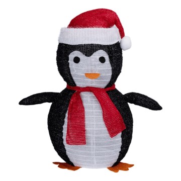 Aigostar - LED buiten kerstdecoratie 50xLED/3xAA IP44 pinguïn