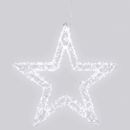 Aigostar - LED Buiten kerstdecoratie 540xLED/6W/230V 43 cm IP44 koelwit sneeuwvlok