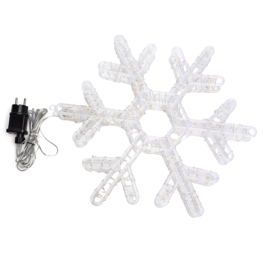 Aigostar - LED Buiten kerstdecoratie 540xLED/6W/230V 43 cm IP44 warm wit sneeuwvlok