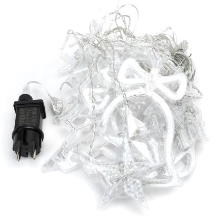 Aigostar - LED buiten kerstverlichting 120xLED/8 functies 3x0,6m IP44 koud wit + afstandsbediening