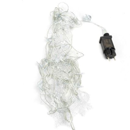 Aigostar - LED-lichtsnoer voor buiten 120xLED/8 functies 3x0,7m IP44 koud wit + afstandsbediening