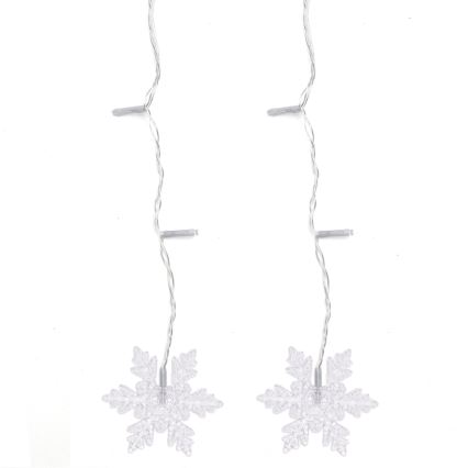 Aigostar - LED-lichtsnoer voor buiten, 120×LED, 8 functies, 3×0,7 m, IP44, warm wit + afstandsbediening