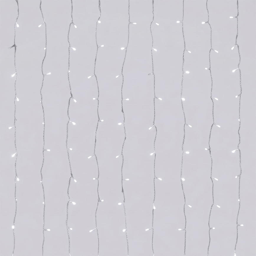 Aigostar - LED buiten kerstlichtsnoer 156xLED/8 functies 4,2x1,2m IP44 koud wit
