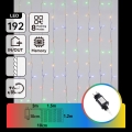 Aigostar - LED Buiten kerstlichtsnoer 192xLED/8 functies 4,5x1,2m IP44 meerkleurig
