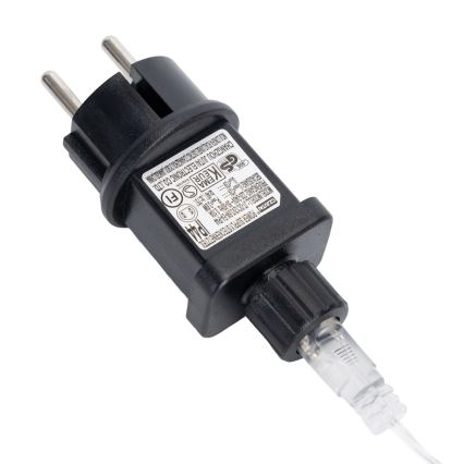 Aigostar - LED buiten kerstlichtsnoer 200xLED 8x0,4m IP44 warm wit