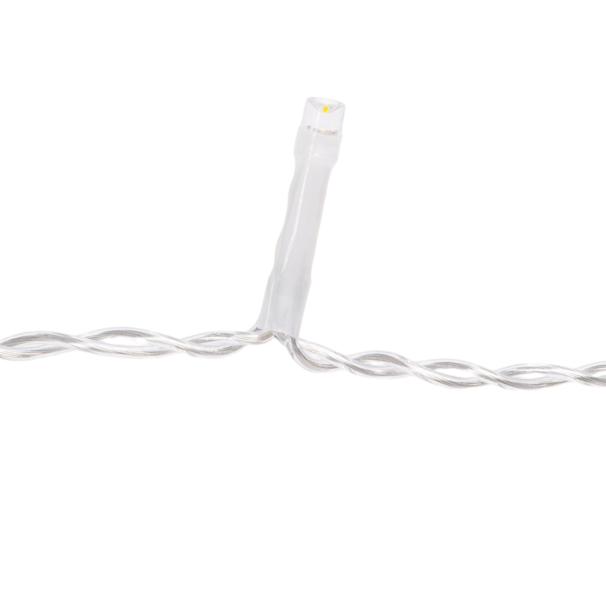 Aigostar - LED buiten kerstlichtsnoer 234xLED/8 functies 1,2x1,8 m IP44 warm wit