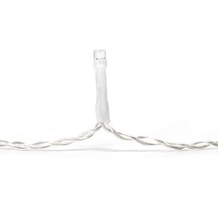Aigostar - LED buiten kerstsnoer 300xLED/6W/230V/8 functies 15x0,4m IP44 koud wit