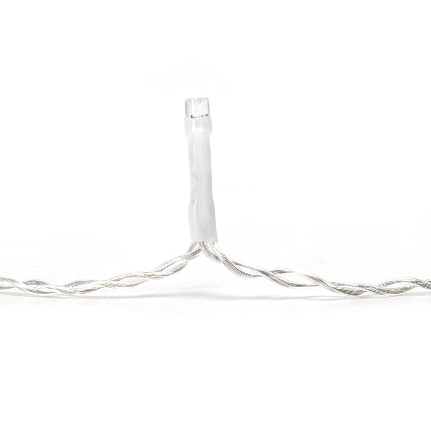 Aigostar - LED buiten kerstsnoer 300xLED/6W/230V/8 functies 15x0,4m IP44 koud wit