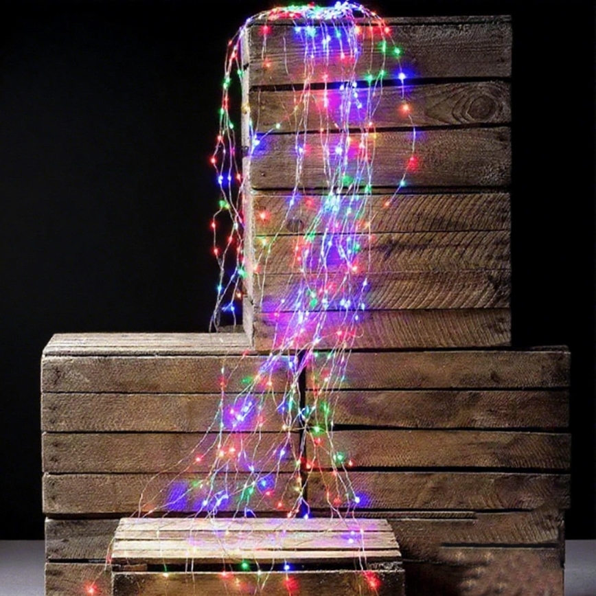 Aigostar - LED Buiten kerstlichtsnoer 300xLED/8 functies 4m IP44 meerkleurig