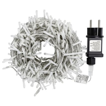 Aigostar - LED buiten kerstlichtsnoer 400xLED/8 functies 23m IP44 koud wit