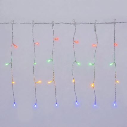 Aigostar - LED buiten kerstslinger 300xLED/8 functies 18x0,4m IP44 meerkleurig