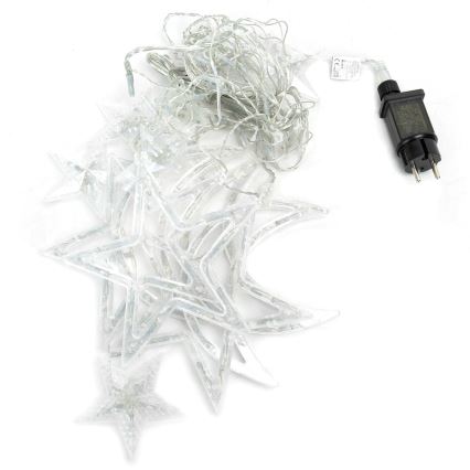 Aigostar - LED-lichtsnoer voor buiten 120xLED/6W/230V/8 functies 3x0,6m IP44 koud wit + afstandsbediening