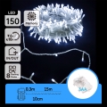 Aigostar - LED buiten kerstsnoer 150xLED/8 functies 15,3m IP44 koud wit