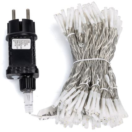 Aigostar - LED buiten kerstsnoer 156xLED/8 functies 4,2x1,2m IP44 warm wit