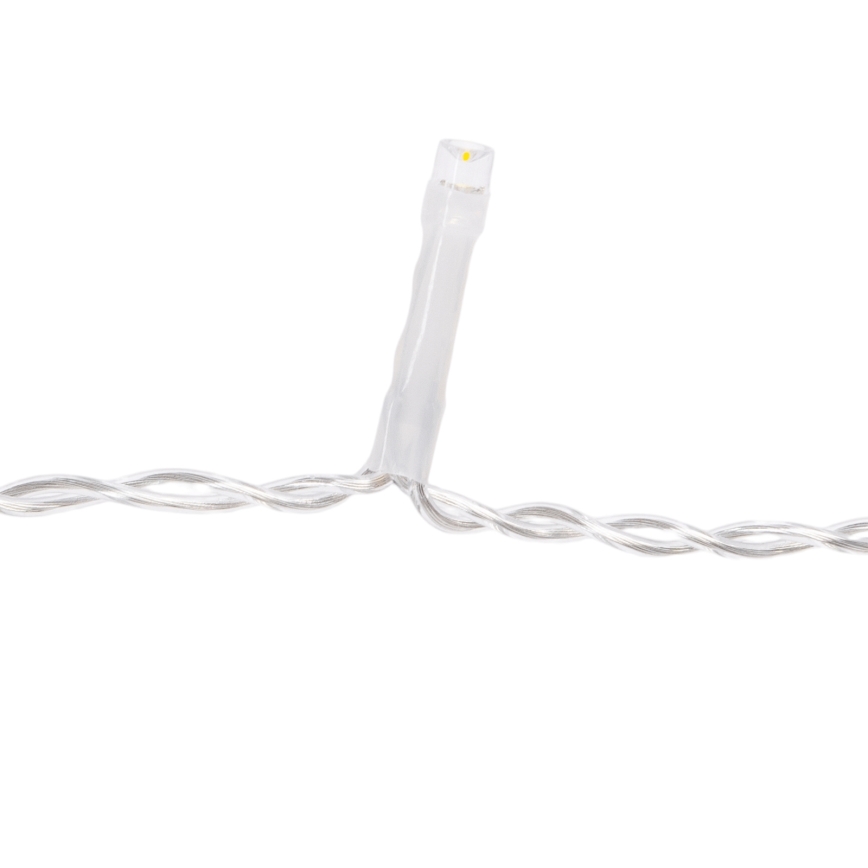 Aigostar - LED buiten kerstsnoer 180xLED/8 functies 3,9x1,8m IP44 warm wit