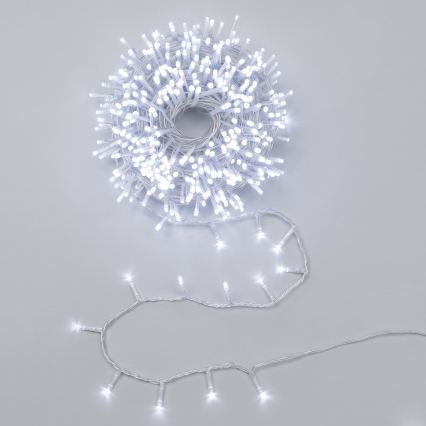 Aigostar - LED buiten kerstsnoer 2000xLED/8 functies 103m IP44 koud wit