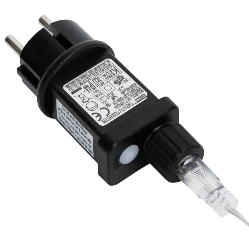 Aigostar - LED buiten kerstsnoer 2000xLED/8 functies 53m IP44 warm wit