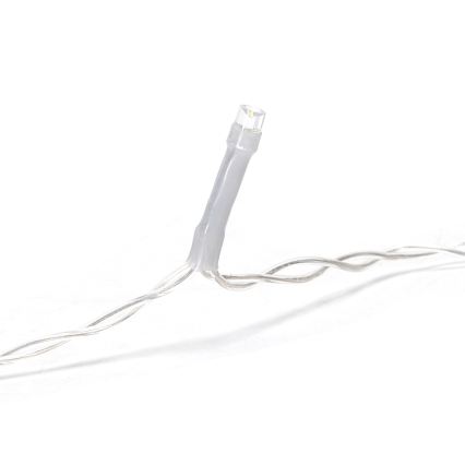 Aigostar - LED buiten kerstverlichting 200xLED/8 functies 3xAA 13x0,4m IP44 meerkleurig