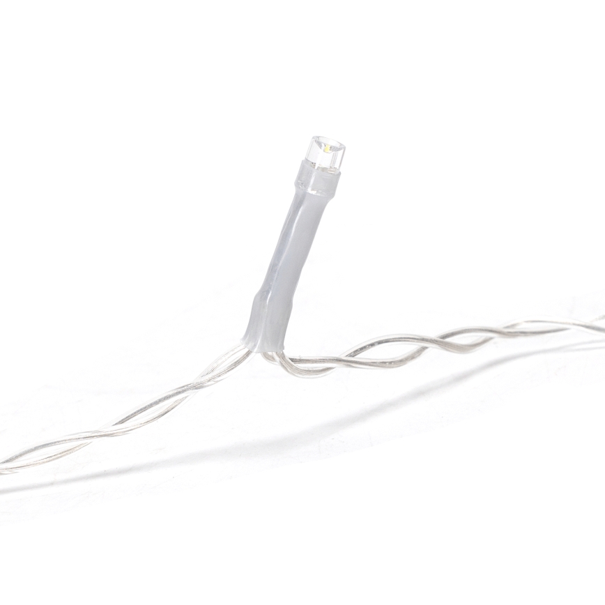 Aigostar - LED buiten kerstverlichting 200xLED/8 functies 3xAA 13x0,4m IP44 meerkleurig