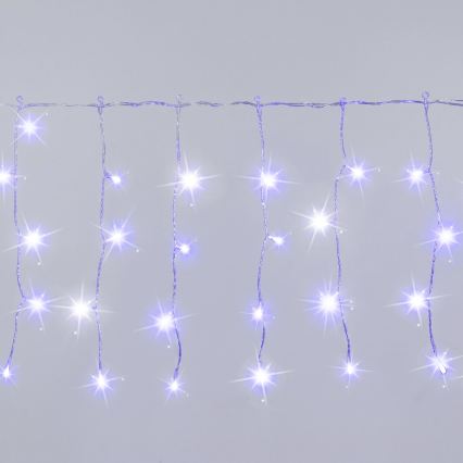 Aigostar - LED buiten kerstsnoer 200xLED 8x0,4m IP44 blauw