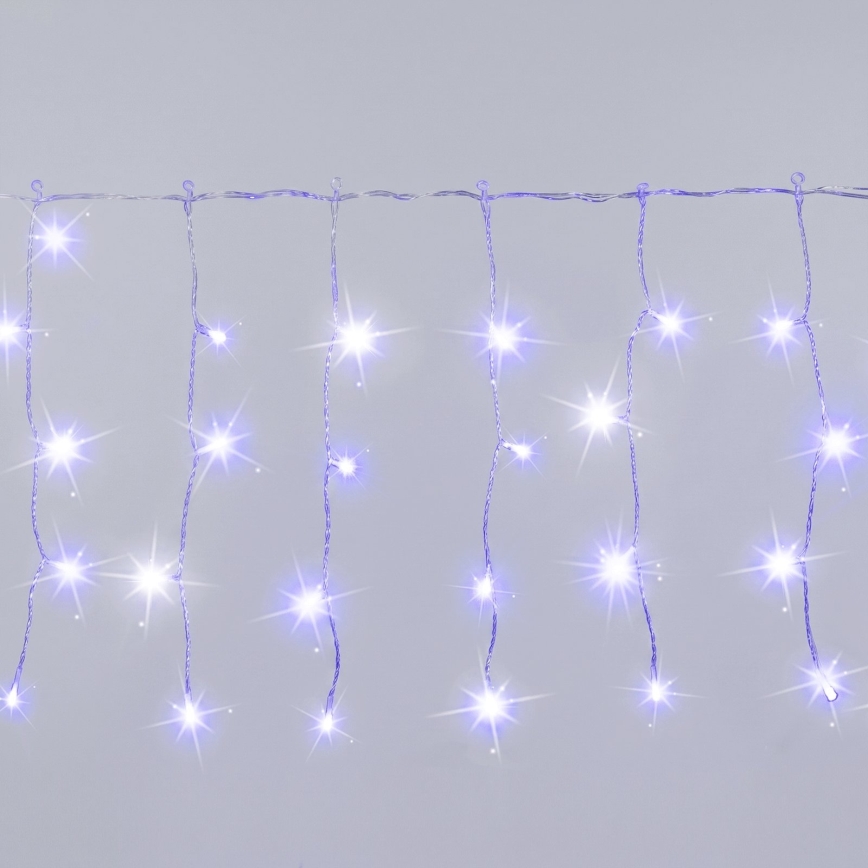 Aigostar - LED buiten kerstsnoer 200xLED 8x0,4m IP44 blauw