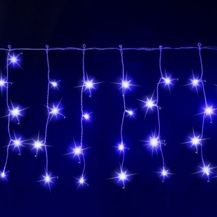 Aigostar - LED buiten kerstsnoer 200xLED 8x0,4m IP44 blauw