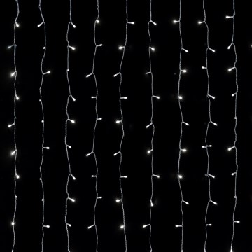 Aigostar - LED buiten kerstsnoer 234xLED 1,2x1,8m IP44 koud wit