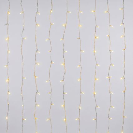 Aigostar - LED kerstsnoer voor buiten 372xLED/8 functies 3xAA 6x1,2m IP44 warm wit