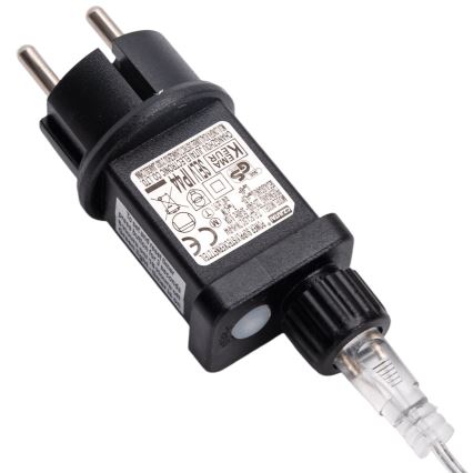 Aigostar - LED Buiten kerstsnoer 372xLED/8 functies 6x1,2m IP44 multikleurig
